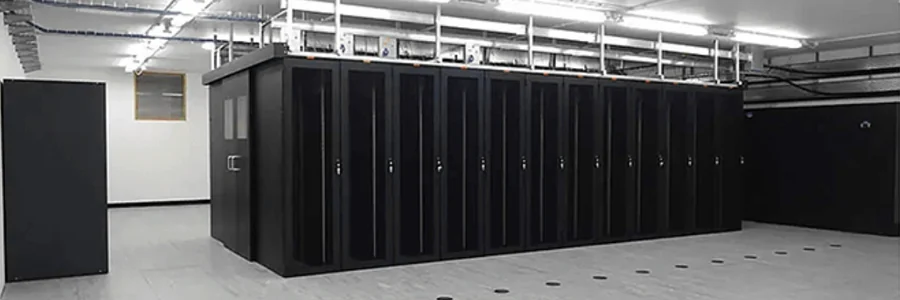 Data centre server room and infrastructure